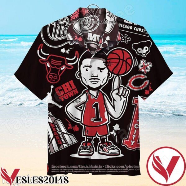 Taste Of Chicago Hawaiian Shirt, Unique Gifts For Friends - Vesles2014S 1