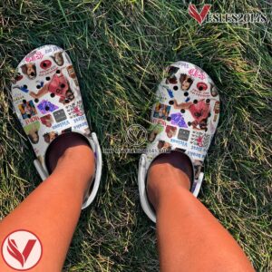 Tate McRae Music Crocs Crocband Clogs Shoes, Unique Gifts For Fans Style 2 - Vesles2014S 4