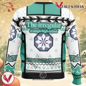Tatsuya The Irregular at Magic High School Ugly Christmas Sweater, Unique Christmas Gift For Fans - Vesles2014S 1