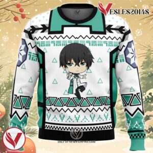 Tatsuya The Irregular at Magic High School Ugly Christmas Sweater, Unique Christmas Gift For Fans - Vesles2014S