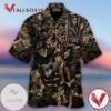 Tattoos Studio Hawaiian Graphic Print Short Sleeve Hawaiian Casual Shirt Vesles2014S