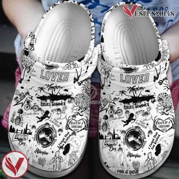 Taylor Swift Clogs Crocs Shoes Comfortable Crocband For Men Women, Unique Gift From  Vesles2014S