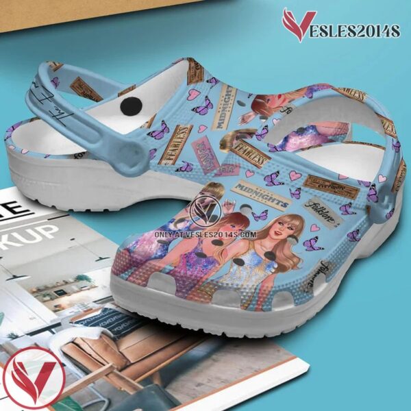 Taylor Swift Crocs Shoes Crocband Comfortable Clogs, Unique Gift From  Vesles2014S 2
