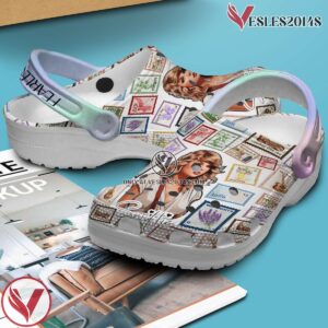 Taylor Swift Fearless Album Music Crocs Crocband Clogs Shoes, Unique Gifts For Fans - Vesles2014S 3