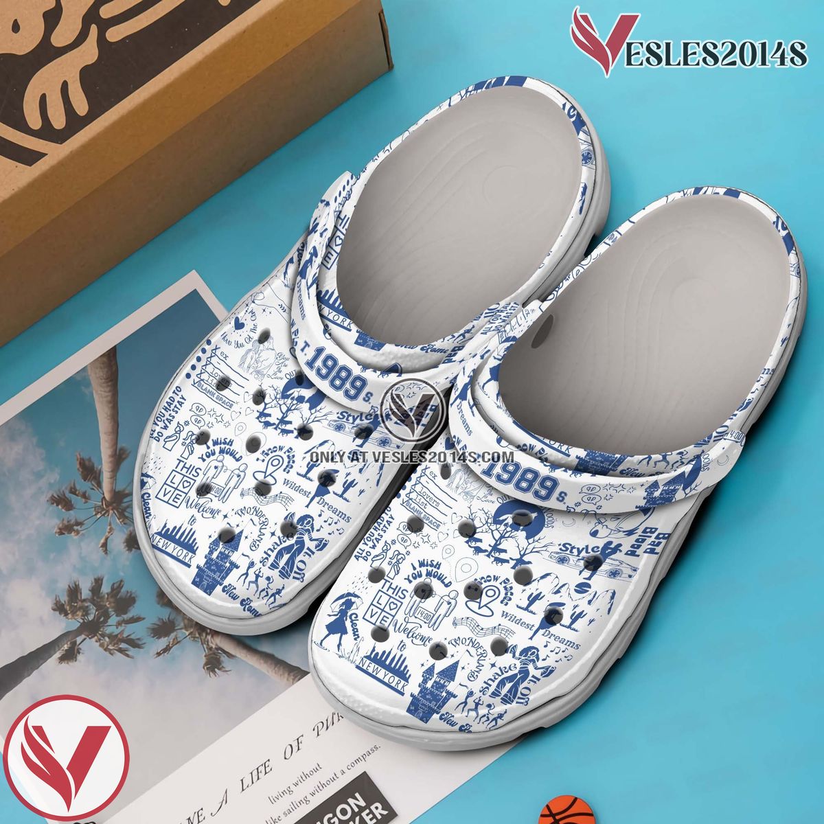 Taylor Swift Music 1989 Crocs Crocband Clogs Shoes, Unique Gifts For Fans Style 3 - Vesles2014S 2
