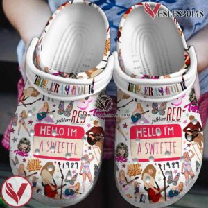 Taylor Swift Music Crocs Crocband Clogs Shoes, Unique Gifts For Fans Style 14 - Vesles2014S