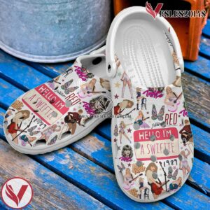 Taylor Swift Music Crocs Crocband Clogs Shoes, Unique Gifts For Fans Style 14 - Vesles2014S 4