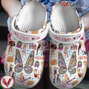 Taylor Swift Music Crocs Crocband Clogs Shoes, Unique Gifts For Fans Style 15 - Vesles2014S