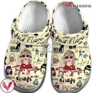 Taylor Swift Music Crocs Crocband Clogs Shoes, Unique Gifts For Fans Style 17 - Vesles2014S 2