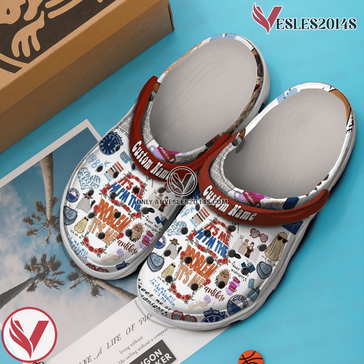 Taylor Swift Music Crocs Crocband Clogs Shoes, Unique Gifts For Fans Style 18 - Vesles2014S 2