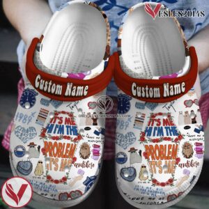 Taylor Swift Music Crocs Crocband Clogs Shoes, Unique Gifts For Fans Style 18 - Vesles2014S