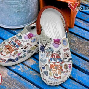 Taylor Swift Music Crocs Crocband Clogs Shoes, Unique Gifts For Fans Style 18 - Vesles2014S 4