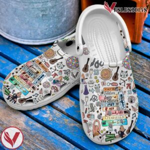 Taylor Swift Music Crocs Crocband Clogs Shoes, Unique Gifts For Fans Style 19 - Vesles2014S 3