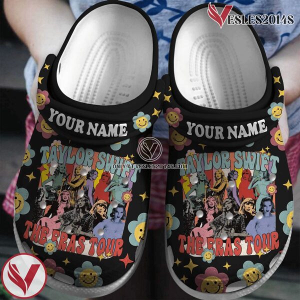 Taylor Swift Music Crocs Crocband Clogs Shoes, Unique Gifts For Fans Style 2 - Vesles2014S
