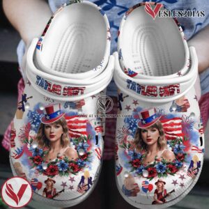 Taylor Swift Music Crocs Crocband Clogs Shoes, Unique Gifts For Fans Style 2 - Vesles2014S