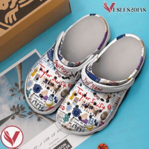 Taylor Swift Music Crocs Crocband Clogs Shoes, Unique Gifts For Fans Style 23 - Vesles2014S 2