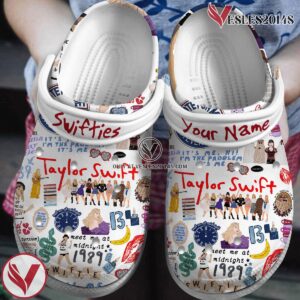 Taylor Swift Music Crocs Crocband Clogs Shoes, Unique Gifts For Fans Style 23 - Vesles2014S
