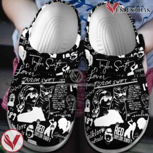 Taylor Swift Music Crocs Crocband Clogs Shoes, Unique Gifts For Fans Style 25 - Vesles2014S