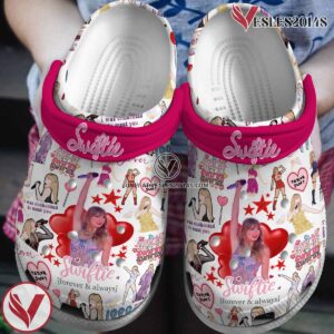 Taylor Swift Music Crocs Crocband Clogs Shoes, Unique Gifts For Fans Style 27 - Vesles2014S