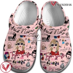 Taylor Swift Music Crocs Crocband Clogs Shoes, Unique Gifts For Fans Style 43 - Vesles2014S 2