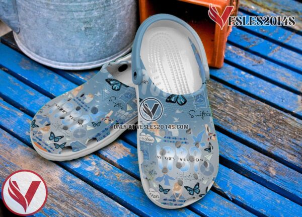 Taylor Swift Music Crocs Crocband Clogs Shoes, Unique Gifts For Fans Style 61 - Vesles2014S 3