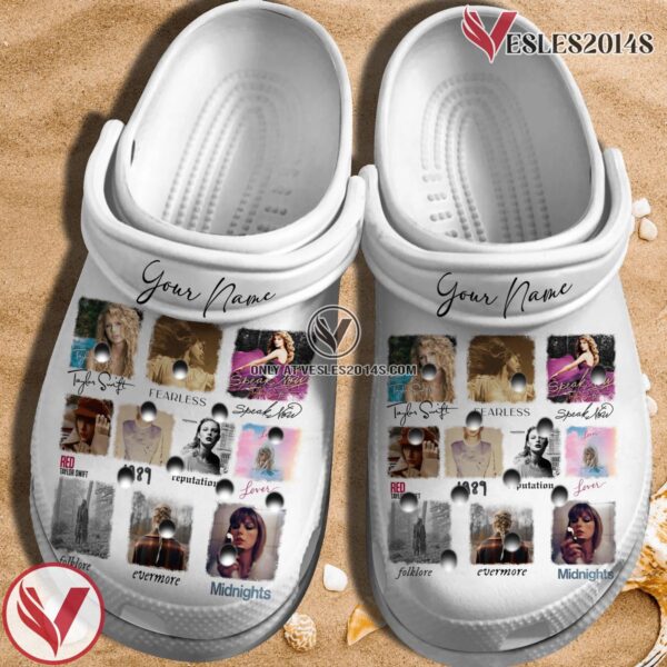 Taylor Swift Music Crocs Crocband Clogs Shoes, Unique Gifts For Fans Style 62 - Vesles2014S 2
