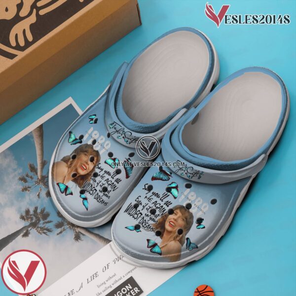 Taylor Swift Music Crocs Crocband Clogs Shoes, Unique Gifts For Fans Style 63 - Vesles2014S 3