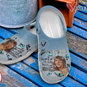 Taylor Swift Music Crocs Crocband Clogs Shoes, Unique Gifts For Fans Style 63 - Vesles2014S 4