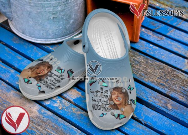 Taylor Swift Music Crocs Crocband Clogs Shoes, Unique Gifts For Fans Style 63 - Vesles2014S 4
