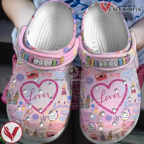 Taylor Swift Music Crocs Crocband Clogs Shoes, Unique Gifts For Fans Style 8 - Vesles2014S