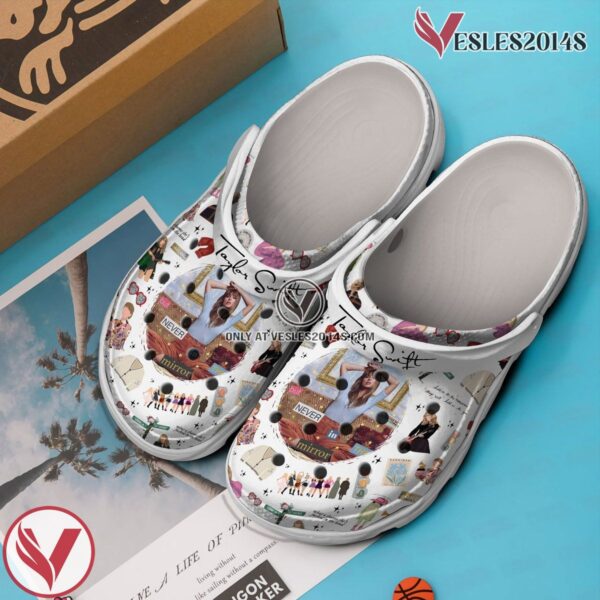 Taylor Swift Music Crocs Crocband Clogs Shoes, Unique Gifts For Fans Style 9 - Vesles2014S 3