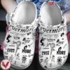 Taylor Swift Music evermore Crocs Crocband Clogs Shoes, Unique Gifts For Fans Style 1 - Vesles2014S