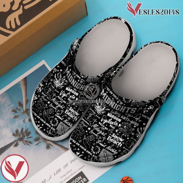 Taylor Swift Music midnight Crocs Crocband Clogs Shoes, Unique Gifts For Fans Style 2 - Vesles2014S 2