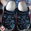 Taylor Swift Music midnight Crocs Crocband Clogs Shoes, Unique Gifts For Fans Style 3 - Vesles2014S