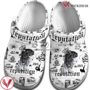 Taylor Swift Music reputation Crocs Crocband Clogs Shoes, Unique Gifts For Fans Style 2 - Vesles2014S 2