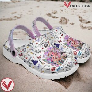 Taylor Swift Reputation Album Music Crocs Crocband Clogs Shoes, Unique Gifts For Fans - Vesles2014S 2