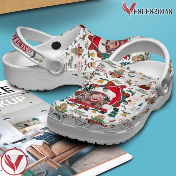 Taylor Swift Swiftmas Music Crocs Crocband Clogs Shoes, Unique Gifts For Fans Style 2 - Vesles2014S 3