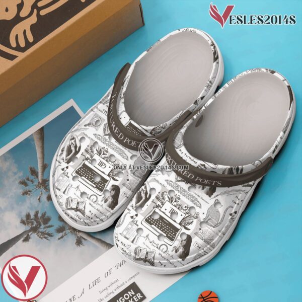 Taylor Swift TTDP Album Music Crocs Crocband Clogs Shoes, Unique Gifts For Fans Style 3 - Vesles2014S 2