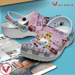 Taylor Swift The Eras Tour Music Crocs Crocband Clogs Shoes, Unique Gifts For Fans Style 2 - Vesles2014S 2