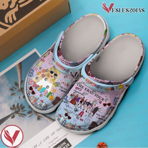 Taylor Swift The Eras Tour Music Crocs Crocband Clogs Shoes, Unique Gifts For Fans Style 2 - Vesles2014S 3