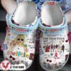 Taylor Swift The Eras Tour Music Crocs Crocband Clogs Shoes, Unique Gifts For Fans Style 3 - Vesles2014S