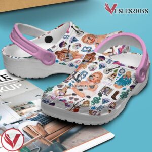 Taylor Swift The Eras Tour Music Crocs Crocband Clogs Shoes, Unique Gifts For Fans Style 4 - Vesles2014S 3