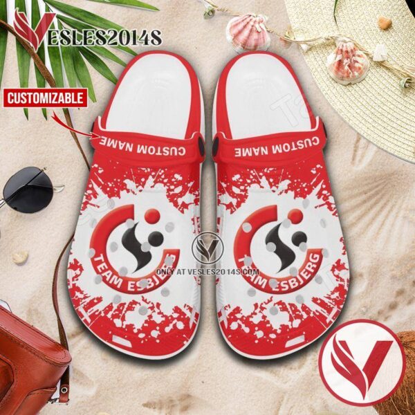 Team Esbjerg Handball Club Crocs Shoes For Men And Women, Unique Clogs Shoes For Fans - Vesles2014S 1