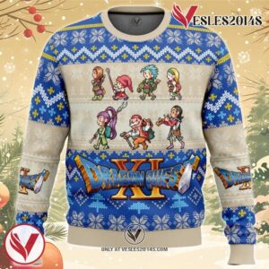 Team Quest Dragon Quest Ugly Christmas Sweater, Unique Christmas Gift For Fans - Vesles2014S