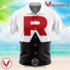 Team Rocket Pokemon Button Up  Hawaiian Shirt