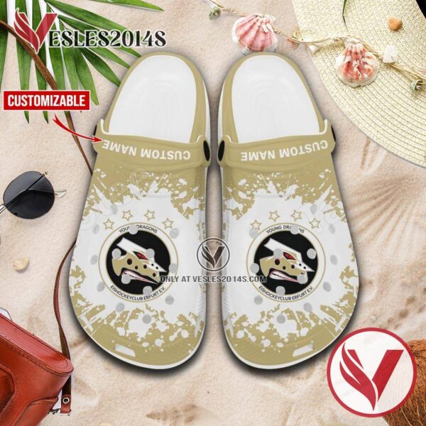 TecArt Black Dragons Erfurt Personalized Crocs Shoes For Men And Women, Unique Clogs Shoes For Fans - Vesles2014S 1