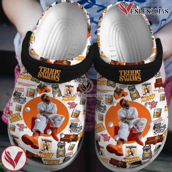 Teddy Swims Music Crocs Crocband Clogs Shoes, Unique Gifts For Fans - Vesles2014S