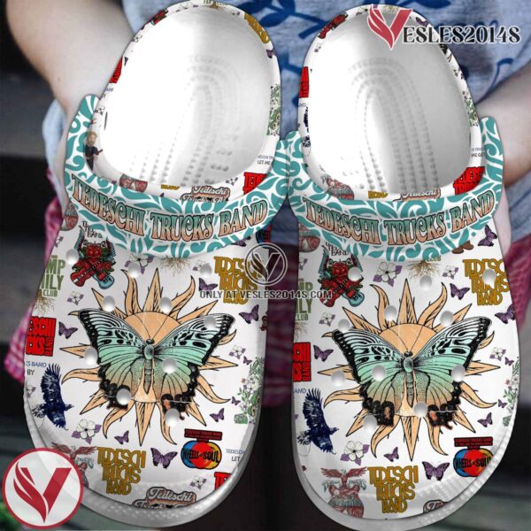 Tedeschi Trucks Band Music Crocs Crocband Clogs Shoes, Unique Gifts For Fans Style 1 - Vesles2014S