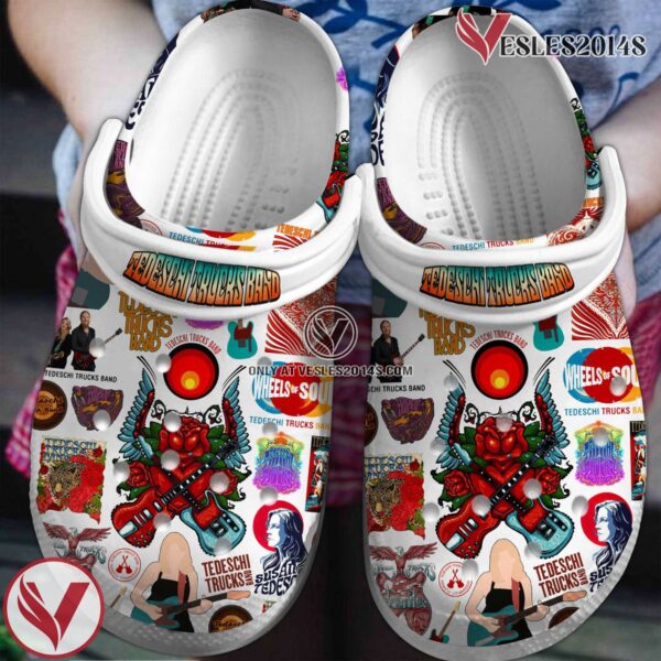 Tedeschi Trucks Band Music Crocs Crocband Clogs Shoes, Unique Gifts For Fans Style 3 - Vesles2014S