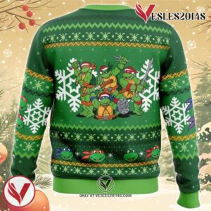 Teenage Mutant Ninja Turtles Christmas Ugly Christmas Sweater, Unique Christmas Gift For Fans - Vesles2014S 1